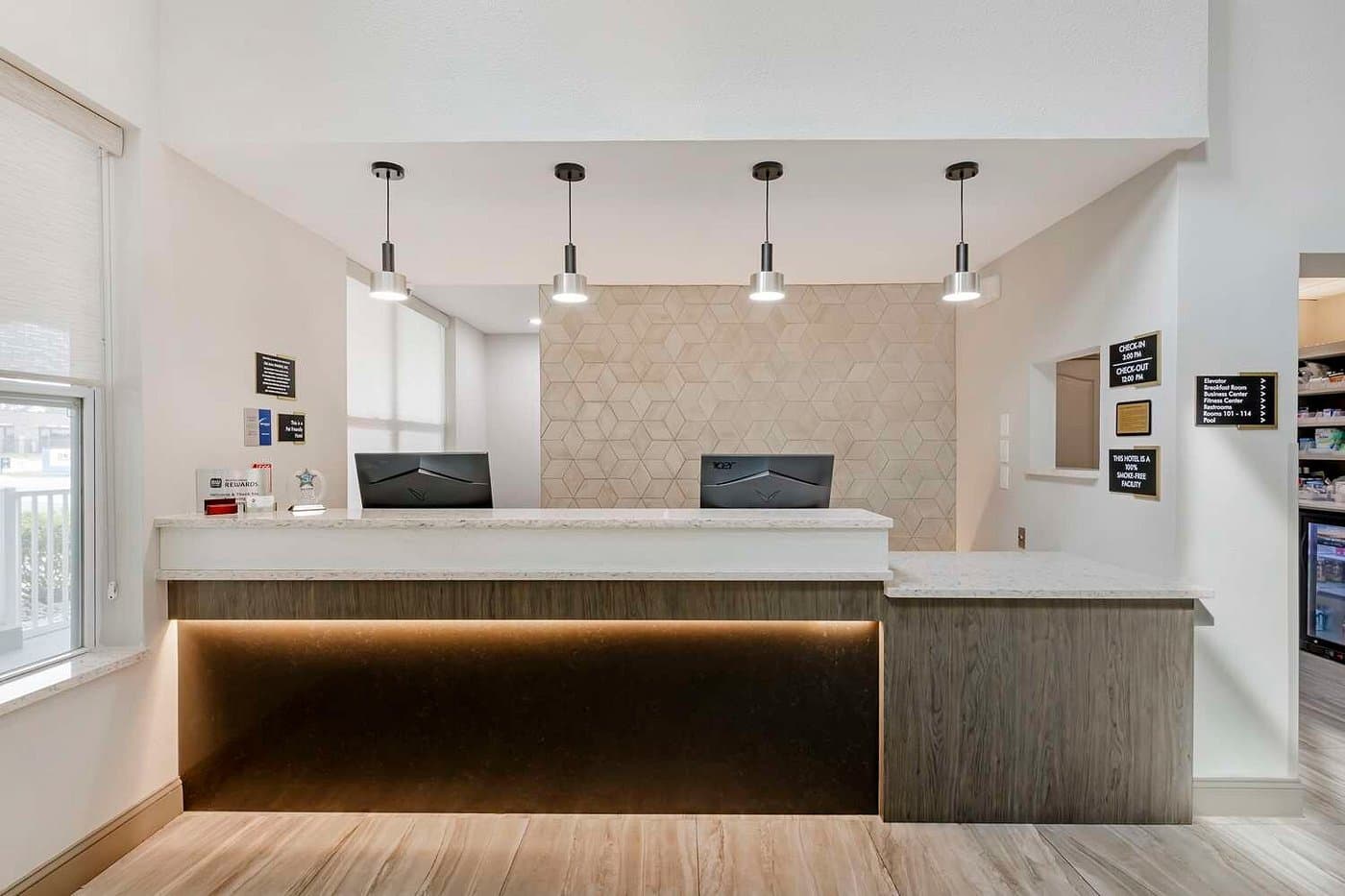 Front desk